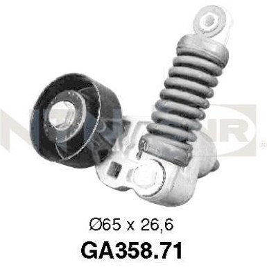 Spannrolle, Keilrippenriemen GA358.71 Spannrolle, Keilrippenriemen GA358.71