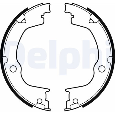Delphi Bremsbackensatz, Feststellbremse LS2106 Delphi Bremsbackensatz, Feststellbremse LS2106