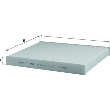Knecht Filter, Innenraumluft LA 182