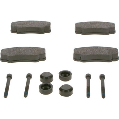 BOSCH Bremsbelagsatz, Scheibenbremse 0 986 494 049