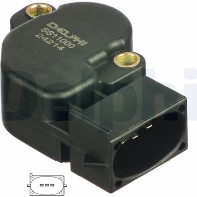 Delphi Sensor, Drosselklappenstellung SS11000-12B1