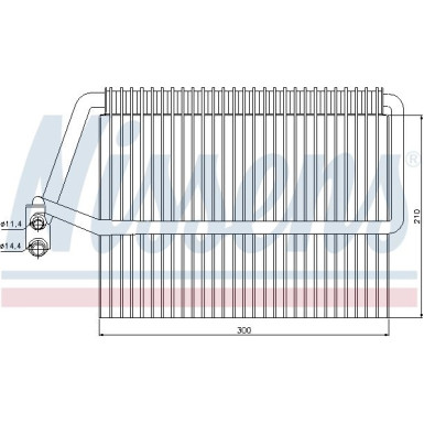 Verdampfer, Klimaanlage 92162