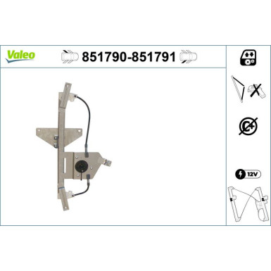Valeo Fensterheber 851790