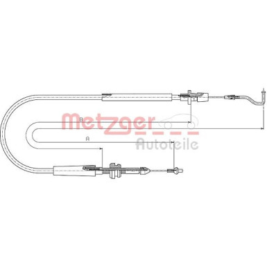 Metzger Gaszug 11.0636