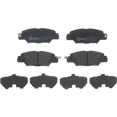 Brembo Bremsbelagsatz, Scheibenbremse PRIME LINE P 49 053