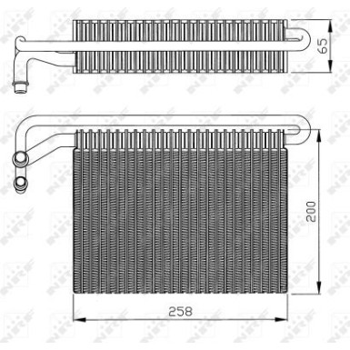 Verdampfer, Klimaanlage 36096