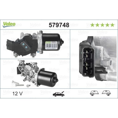 Valeo Wischermotor 579748