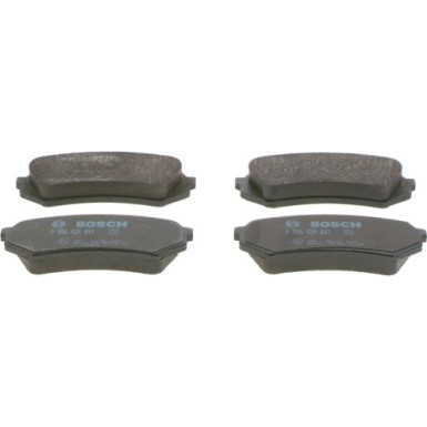 BOSCH Bremsbelagsatz, Scheibenbremse 0 986 424 641