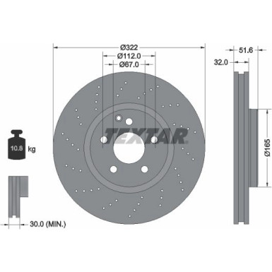 Bremsscheibe 92277705 Bremsscheibe 92277705