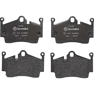 Brembo Bremsbelagsatz, Scheibenbremse PRIME LINE P 65 028
