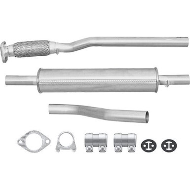 Hella Mittelschalldämpfer Easy2Fit – PARTNERED with Faurecia 8LC 366 023-791