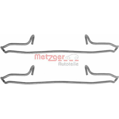 Metzger Zubehörsatz, Scheibenbremsbelag 109-1159