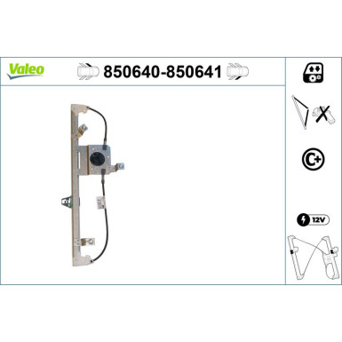 Valeo Fensterheber 850641
