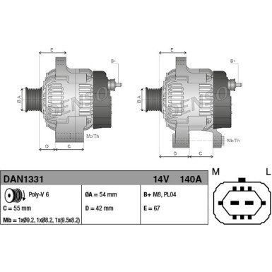 Generator DAN1331