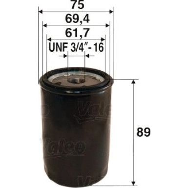 Valeo Ölfilter 586083
