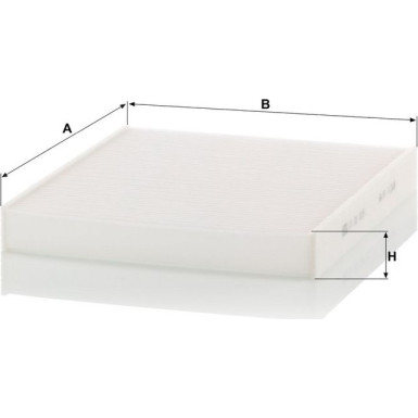MANN-FILTER CU 26 009 Innenraumfilter, Partikelfilter MANN-FILTER CU 26 009 Innenraumfilter, Partikelfilter
