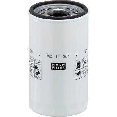 Mann-Filter Filter, Arbeitshydraulik WD 11 001
