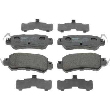 Ferodo Bremsbelagsatz, Scheibenbremse PREMIER ECO FRICTION FDB4892 Ferodo Bremsbelagsatz, Scheibenbremse PREMIER ECO FRICTION FDB4892