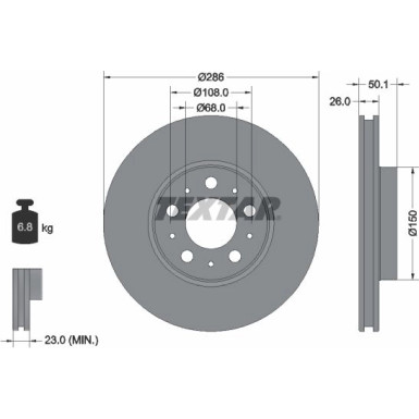 Bremsscheibe 92100503
