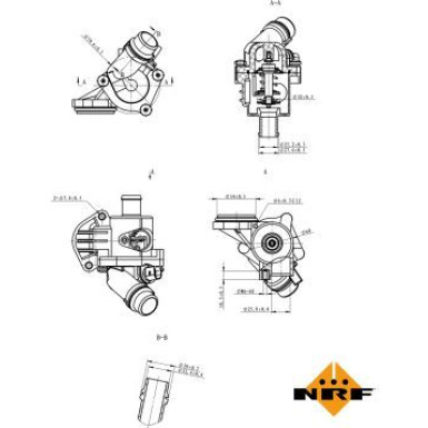 NRF Thermostat, Kühlmittel 725027