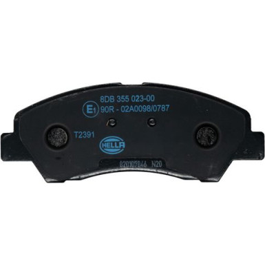 Bremsbelagsatz, Scheibenbremse 8DB 355 023-001