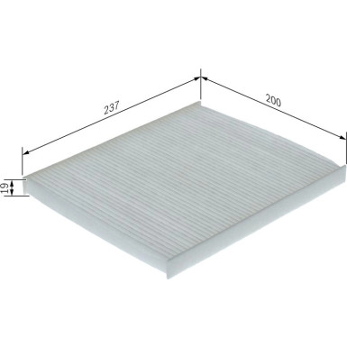 Filter, Innenraumluft 1 987 435 151 Filter, Innenraumluft 1 987 435 151