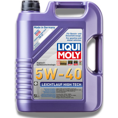 Liqui Moly 3864 Leichtlauf High Tech 5W-40 Motoröl 5L