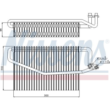 Verdampfer, Klimaanlage 92173