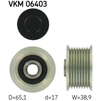 Generatorfreilauf VKM 06403 Generatorfreilauf VKM 06403