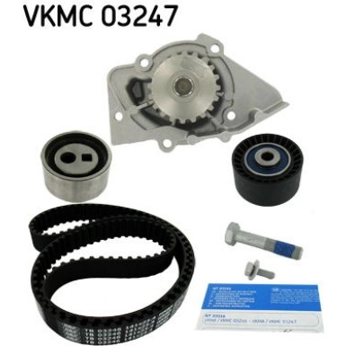 SKF Wasserpumpe + Zahnriemensatz VKMC 03247