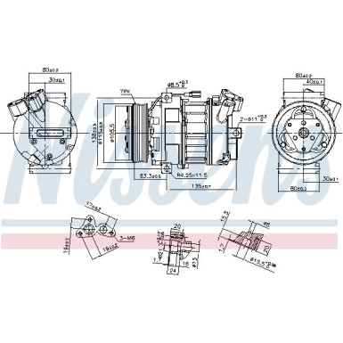 Kompressor, Klimaanlage 890269 Kompressor, Klimaanlage 890269