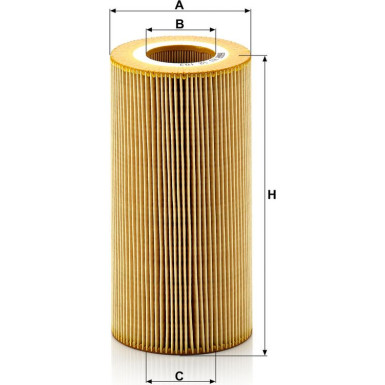 Ölfilter HU 12 103 X