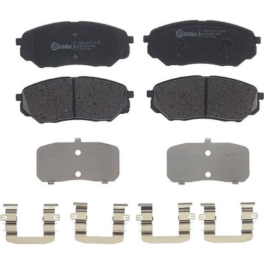 Brembo Bremsbelagsatz, Scheibenbremse PRIME LINE P 30 086
