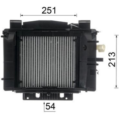 Mahle Verdampfer, Klimaanlage BEHR Premium Line AE 195 000P