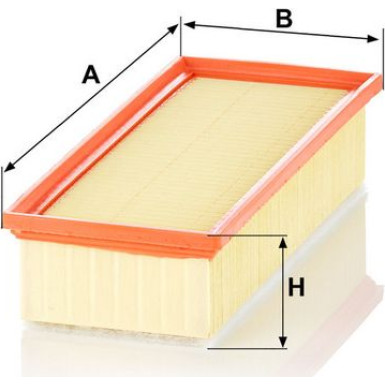 MANN-FILTER C 35 140 Luftfilter
