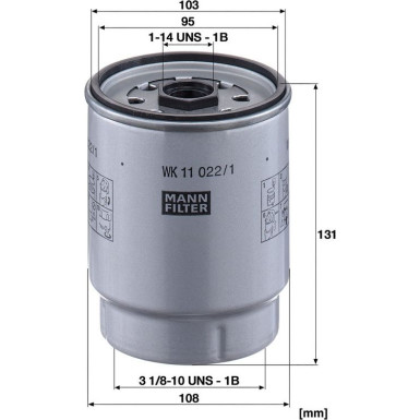Kraftstofffilter WK 11 022/1 Z