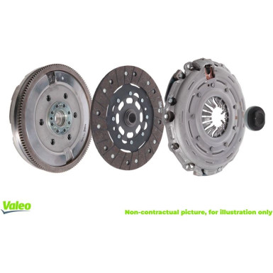 Valeo Kupplungssatz KOMPLETTKIT DMF mit selbstnachstellender Technologie 837119