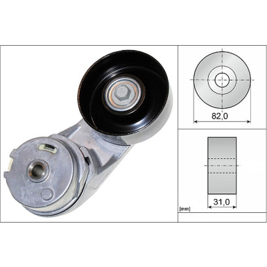 INA Spannarm, Keilrippenriemen 534 0372 10