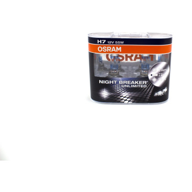 Osram Glühlampe, Scheinwerfer OSRAM Night Breaker Unlimited H7 (Duo Box) NIGHT BREAKER UNLIMITED 64210NBU-HCB
