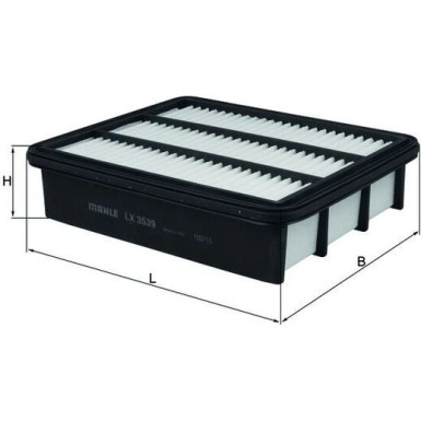 Knecht Luftfilter LX 3539