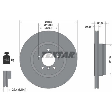 Bremsscheibe 92123203 Bremsscheibe 92123203
