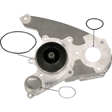 Gates Wasserpumpe + Zahnriemensatz PowerGrip™ KP15592XS