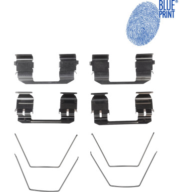 Blue Print Zubehörsatz, Scheibenbremsbelag ADH248605