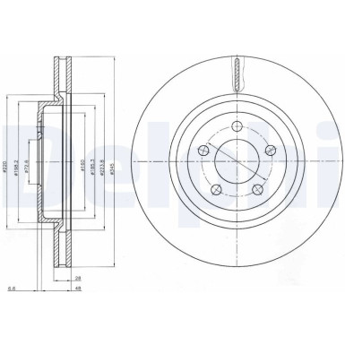 Bremsscheibe BG9050 Bremsscheibe BG9050