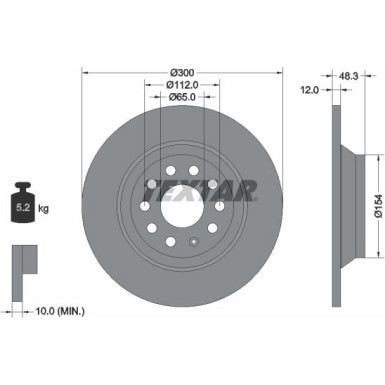 Bremsscheibe 92255403