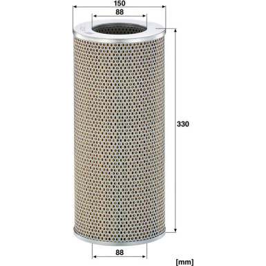 Ölfilter H 15 222/2