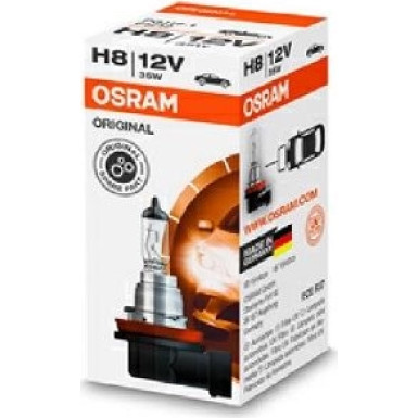 OSRAM ORIGINAL 64212 Glühlampe H8 12V 35W PGJ19-1, 3200K, Halogen