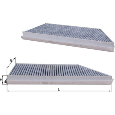 Filter, Innenraumluft LAK 57