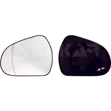 Spiegelglas, Außenspiegel 6411284 Spiegelglas, Außenspiegel 6411284