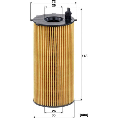 Ölfilter HU 820/2 X